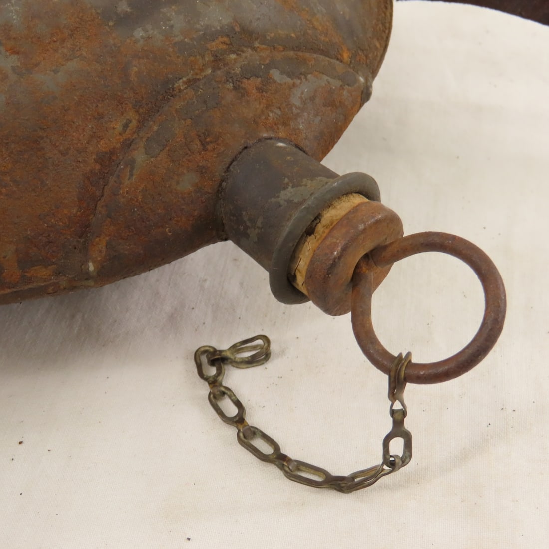 US Model 1858 Bullseye Canteen- all original - 6