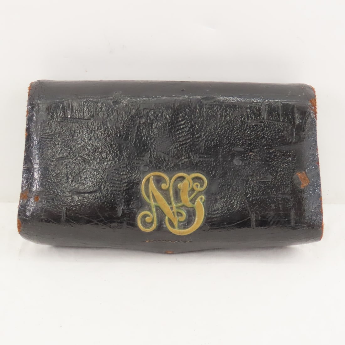 Civil War National Guard Leather Cartridge Pouch - 2