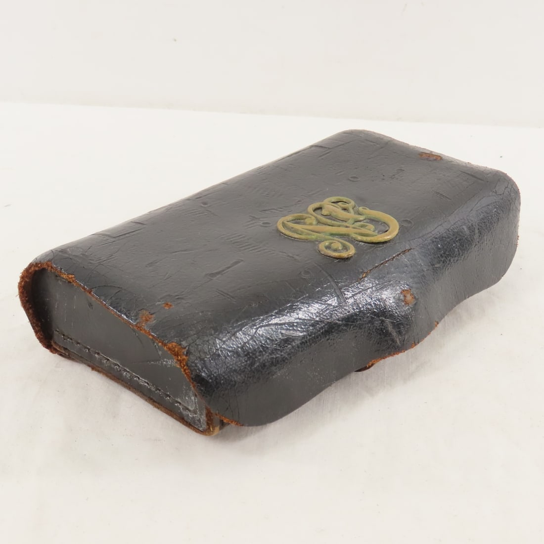 Civil War National Guard Leather Cartridge Pouch - 3