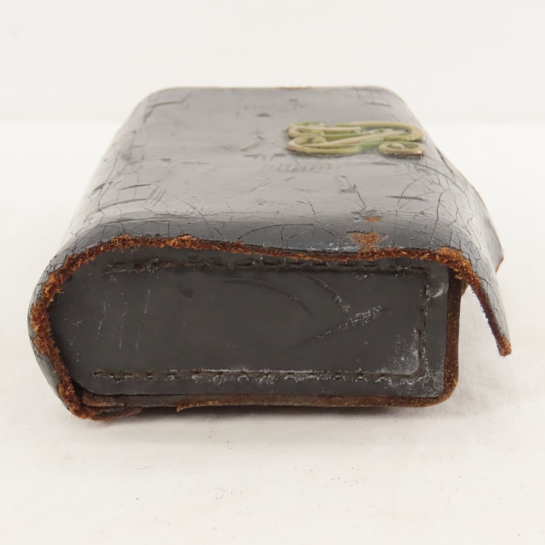 Civil War National Guard Leather Cartridge Pouch - 4