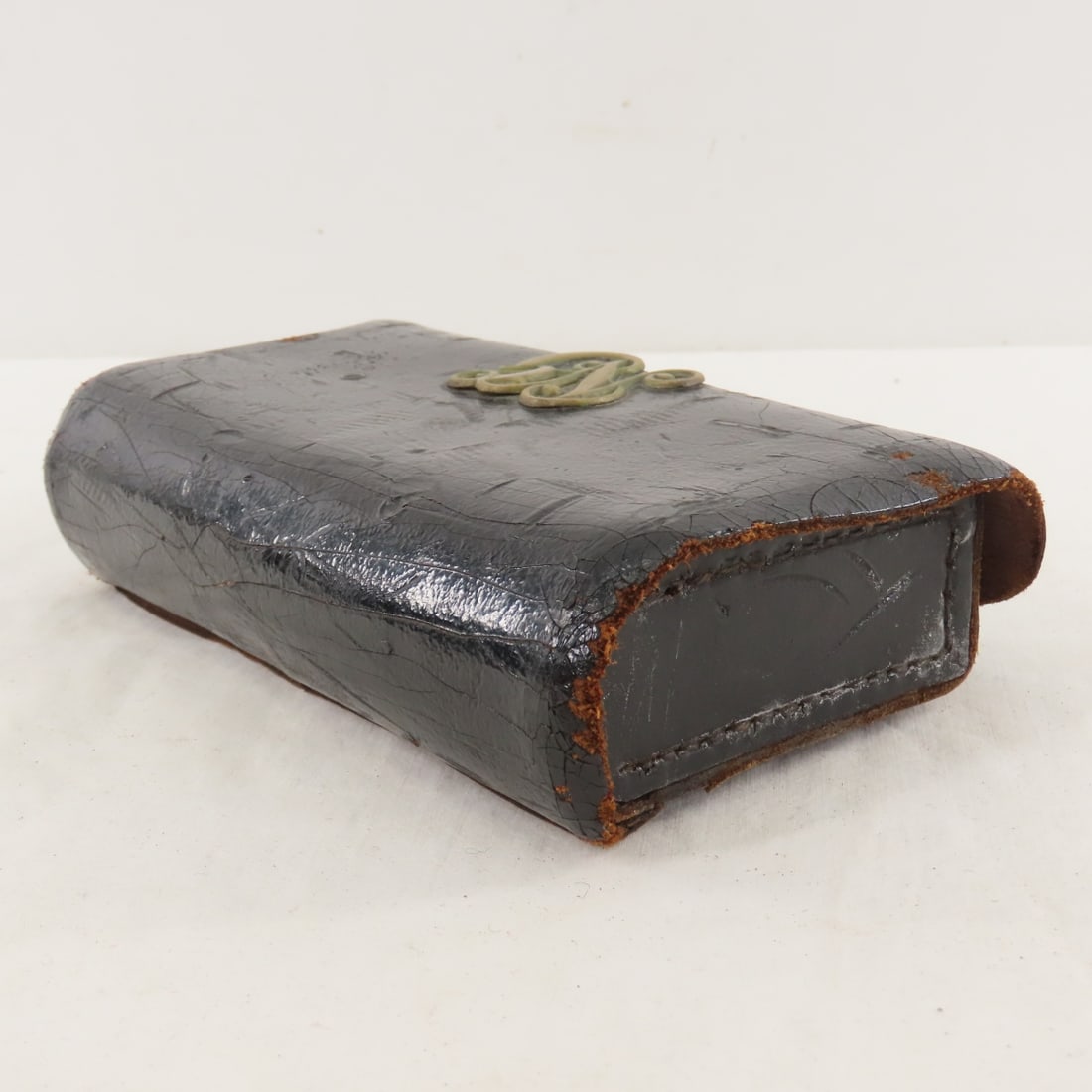 Civil War National Guard Leather Cartridge Pouch - 5