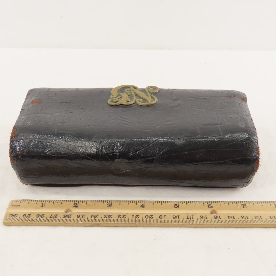 Civil War National Guard Leather Cartridge Pouch - 6