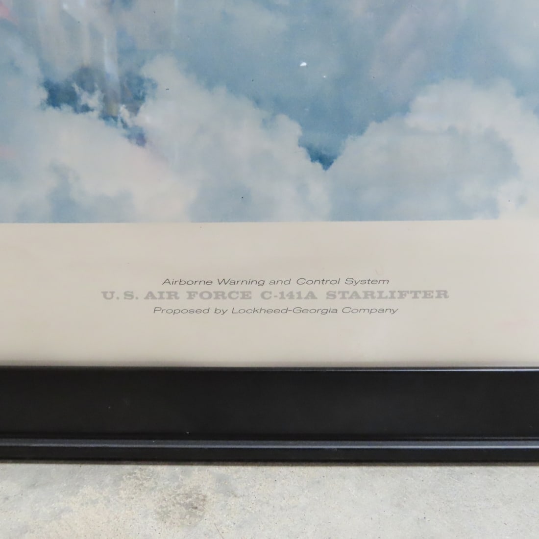 2 Military Aircraft Prints in frames - 6