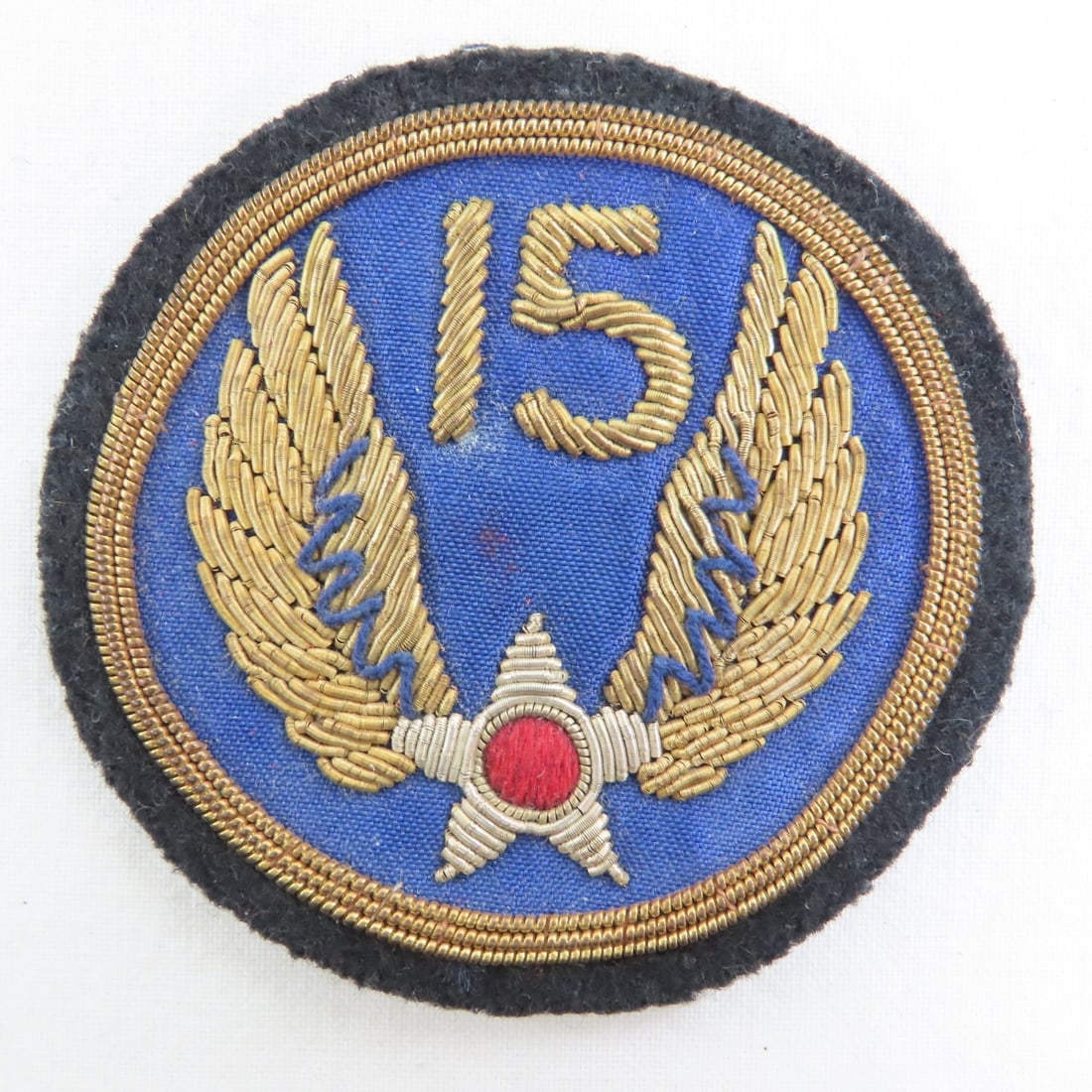 2 WWII 15th USAAF Bullion Patches - 4