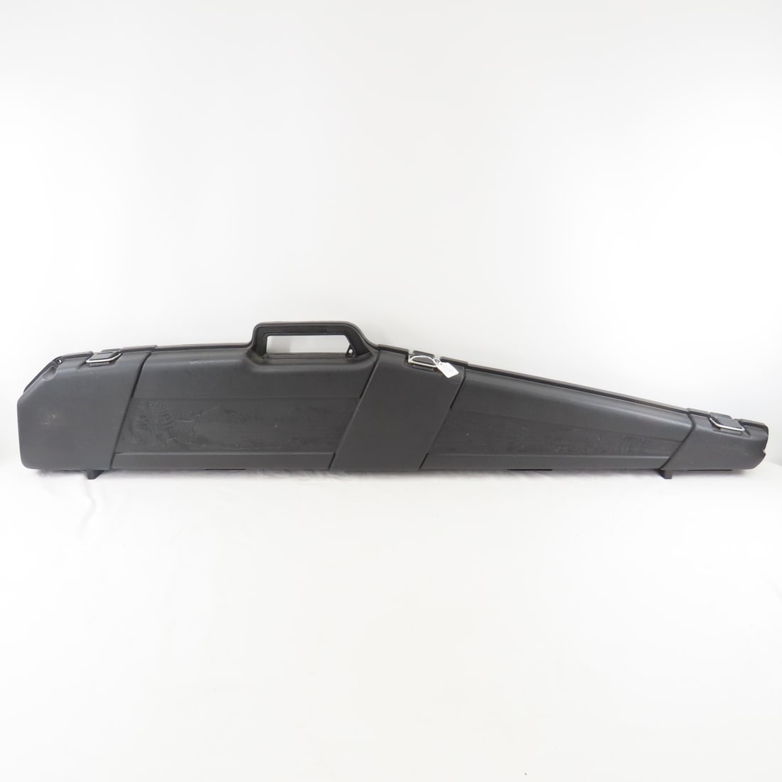 Hard Plastic Gun Case & 2 Gun Wall Rack - 2