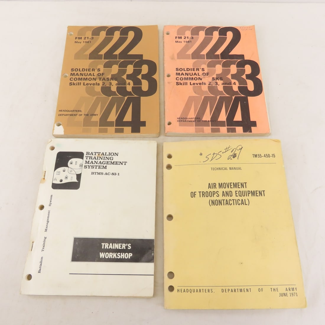 Collection of US Military Handbooks & Guides - 2