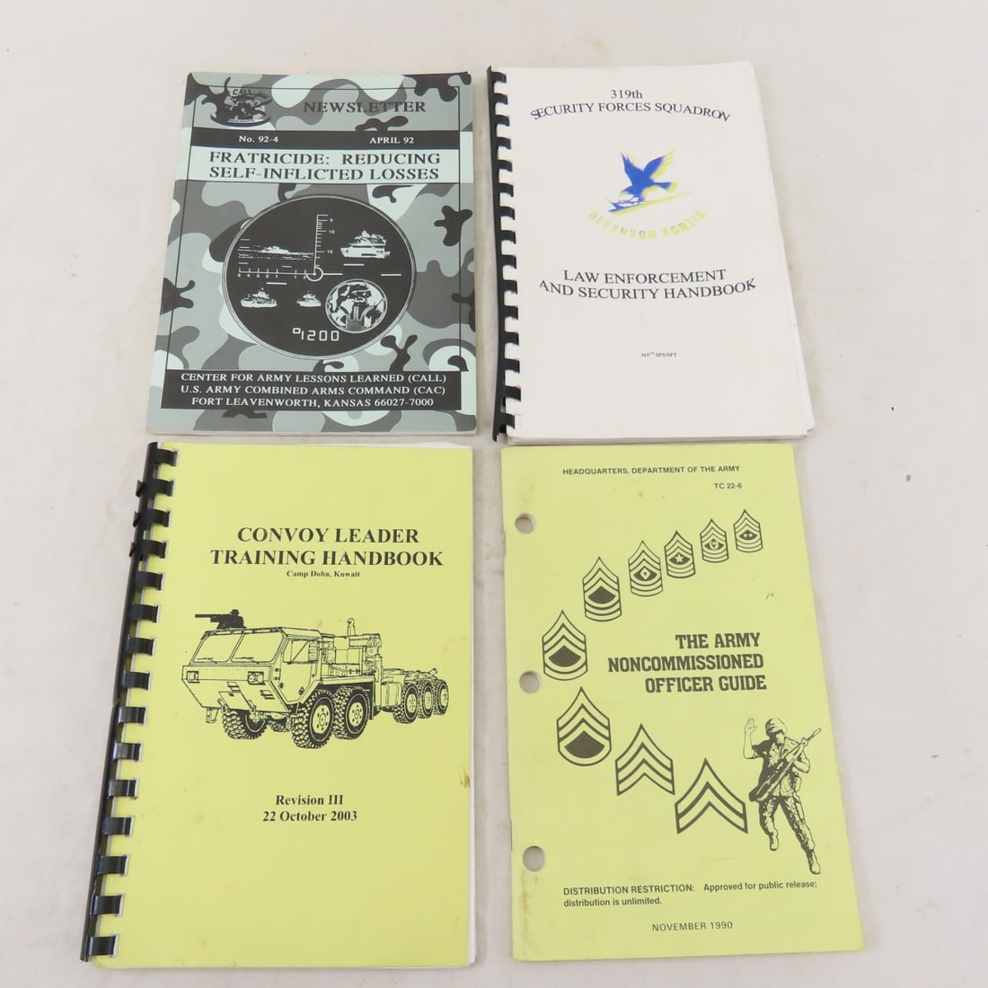 Collection of US Military Handbooks & Guides - 9