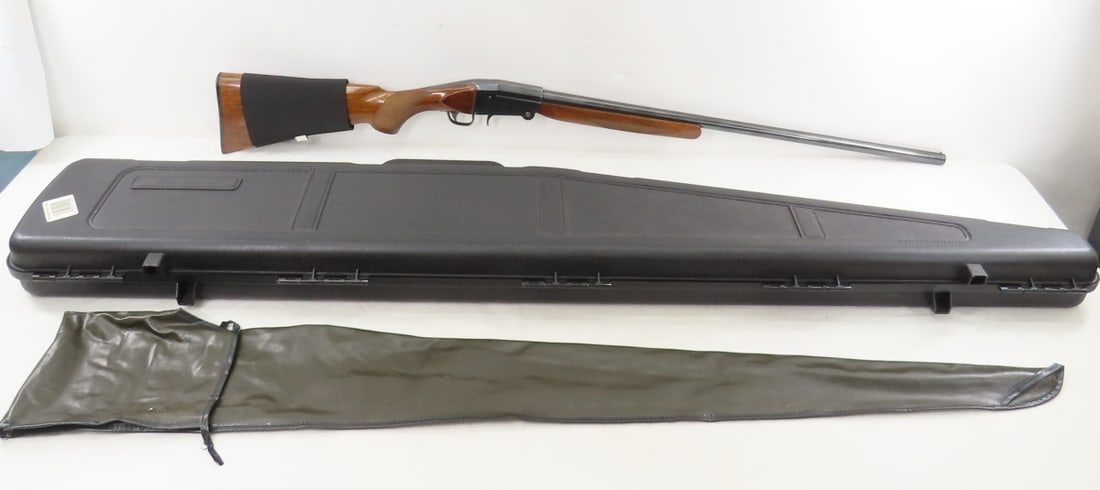 Mavi Excelsior 50 Break Action 20 GA Shotgun: Mavi Excelsior 50 Break Action 20 GA Shotgun - SN# 9527, Made in Italy- MAVI di Salvinelli, 28" barrel with front bead sight, checkered wood forearm and pistol grip stock with cartridge sleeve, butt p