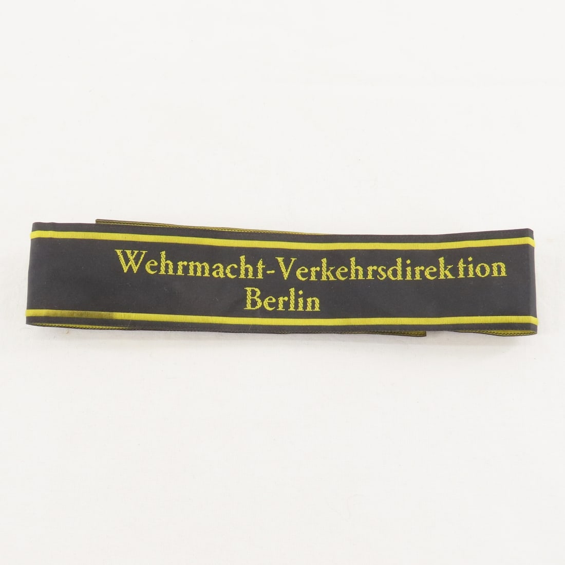 WWII German Wehrmacht-Verkehrsdirektion Cuff Title - 2