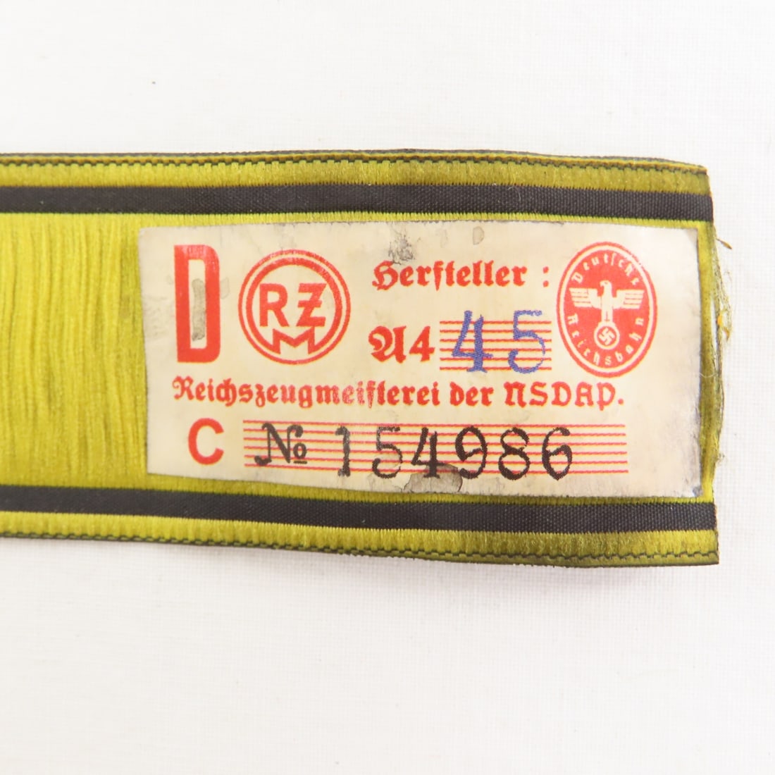 WWII German Wehrmacht-Verkehrsdirektion Cuff Title - 5