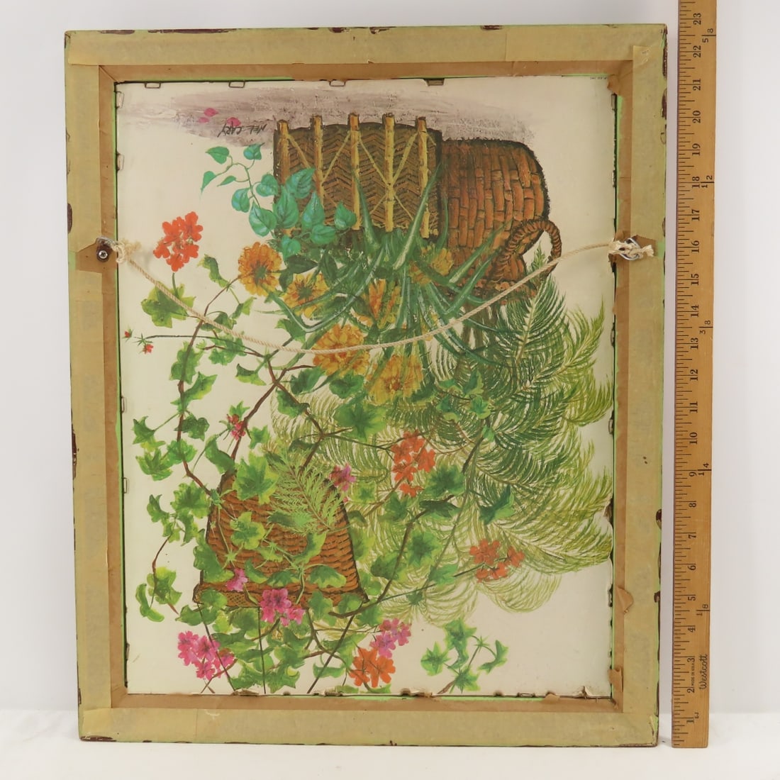 WWI Presidential Wound Certificate in frame - 8
