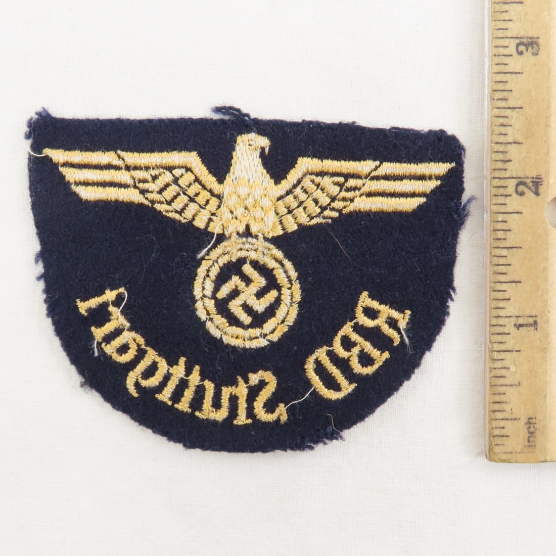 WWII German Reichsbahn Stuttgard Division Patch - 2