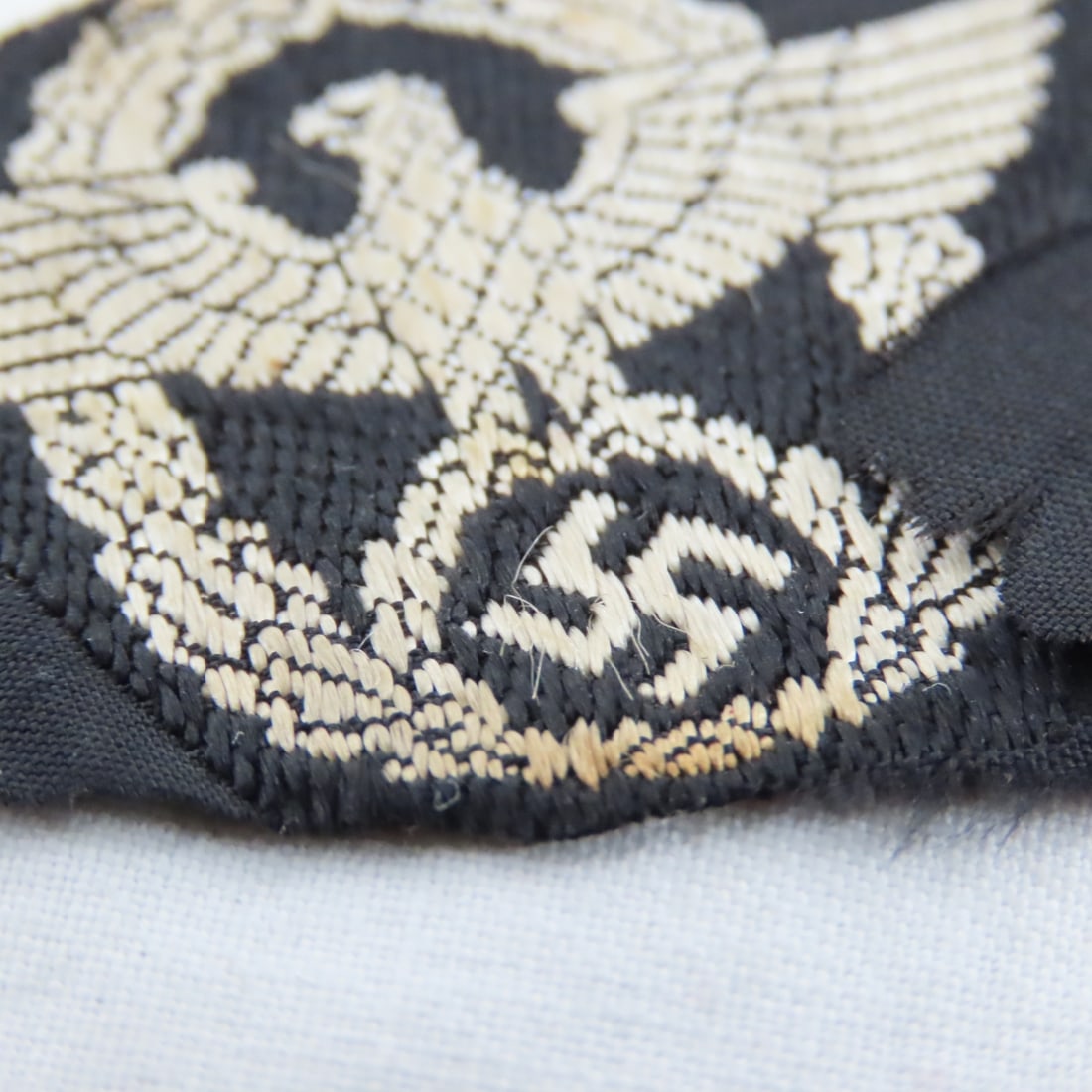 WWII German Tinnie, NSDAP Cockade, SS Police Cloth - 11