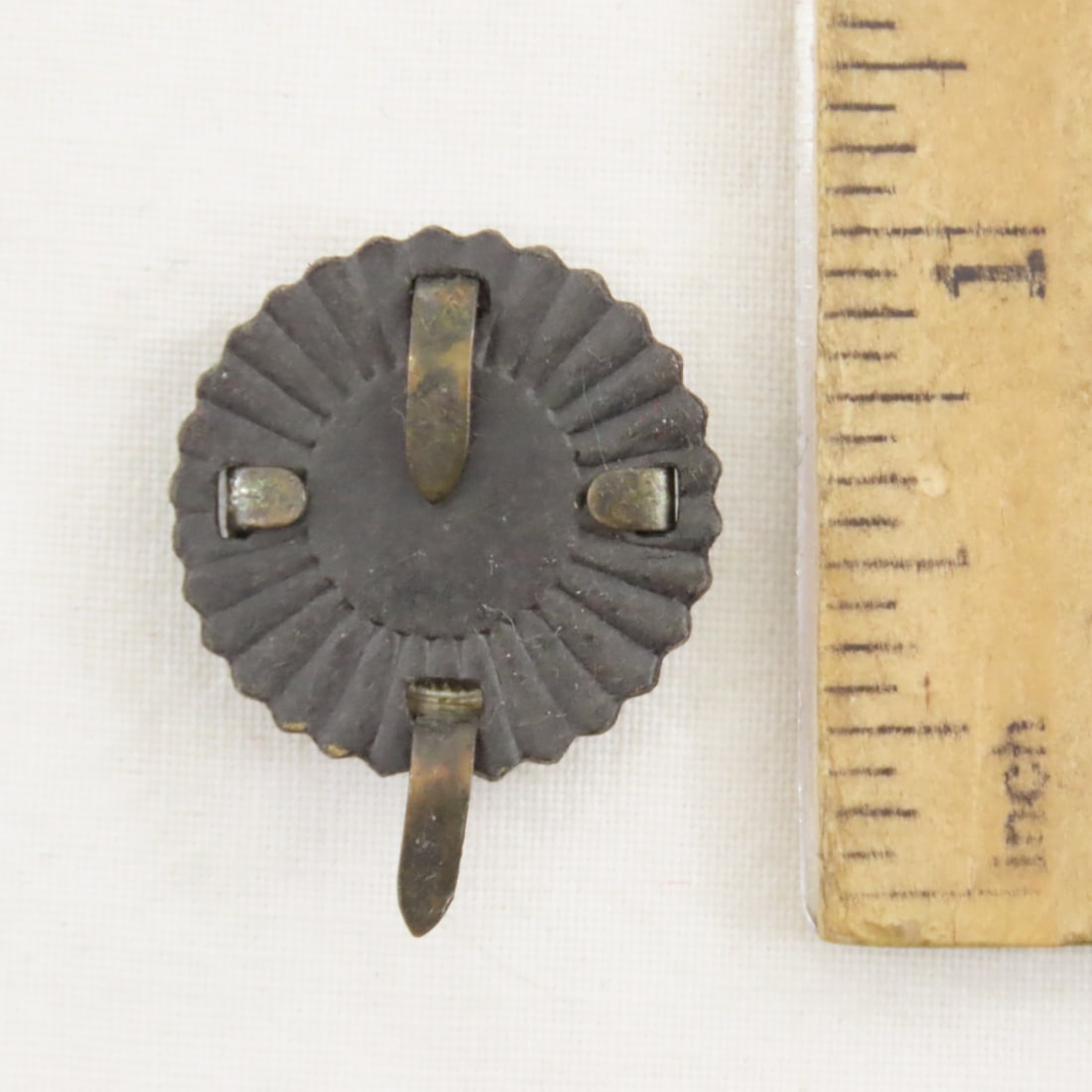 WWII German Tinnie, NSDAP Cockade, SS Police Cloth - 8