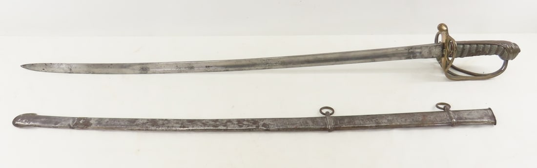 British 1845 Infantry Officers Sword & Scabbard - 6