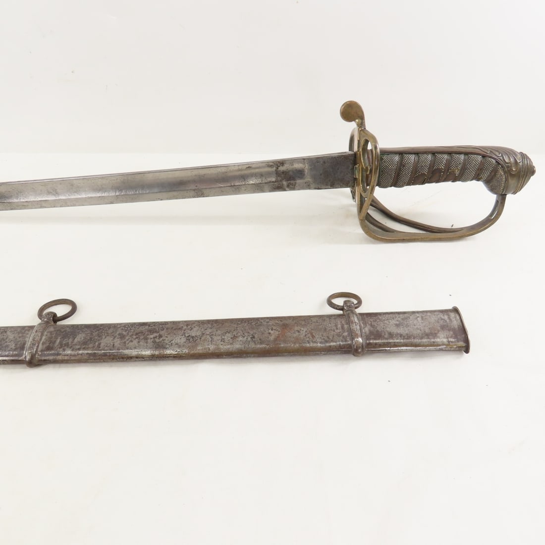 British 1845 Infantry Officers Sword & Scabbard - 9