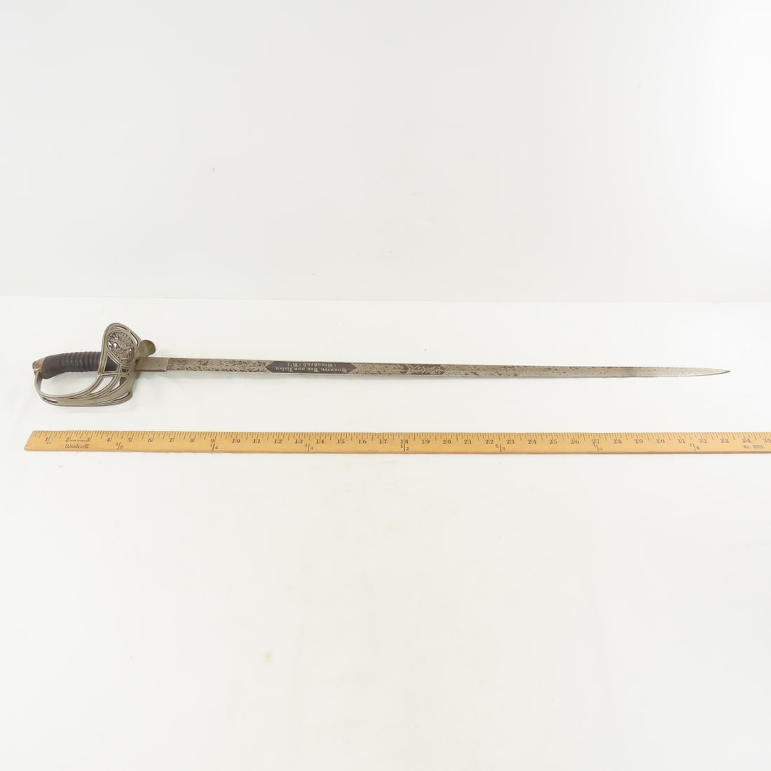 Prussian Hussar Von Zeiten M1896 Cavalry Sabre - 2
