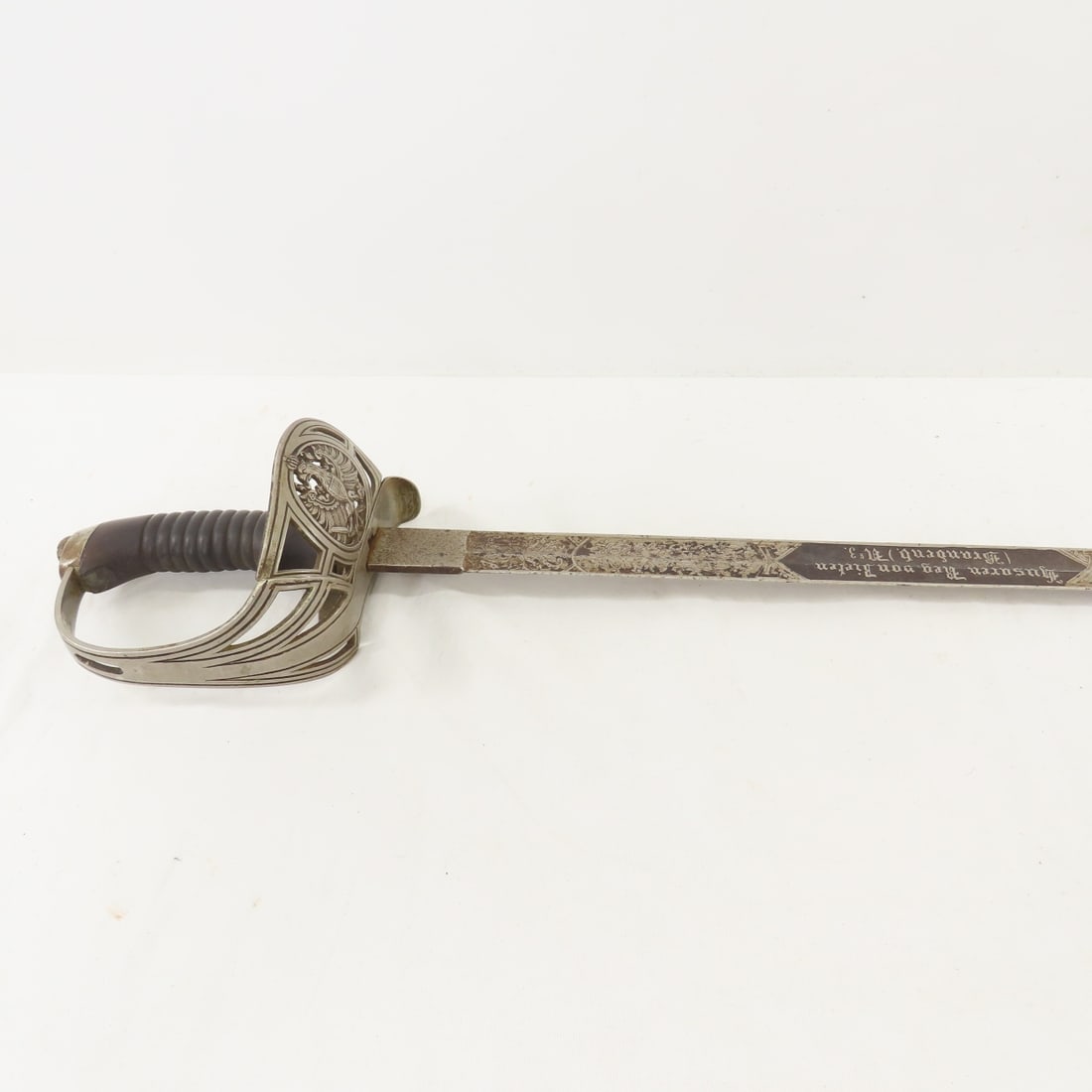Prussian Hussar Von Zeiten M1896 Cavalry Sabre - 3