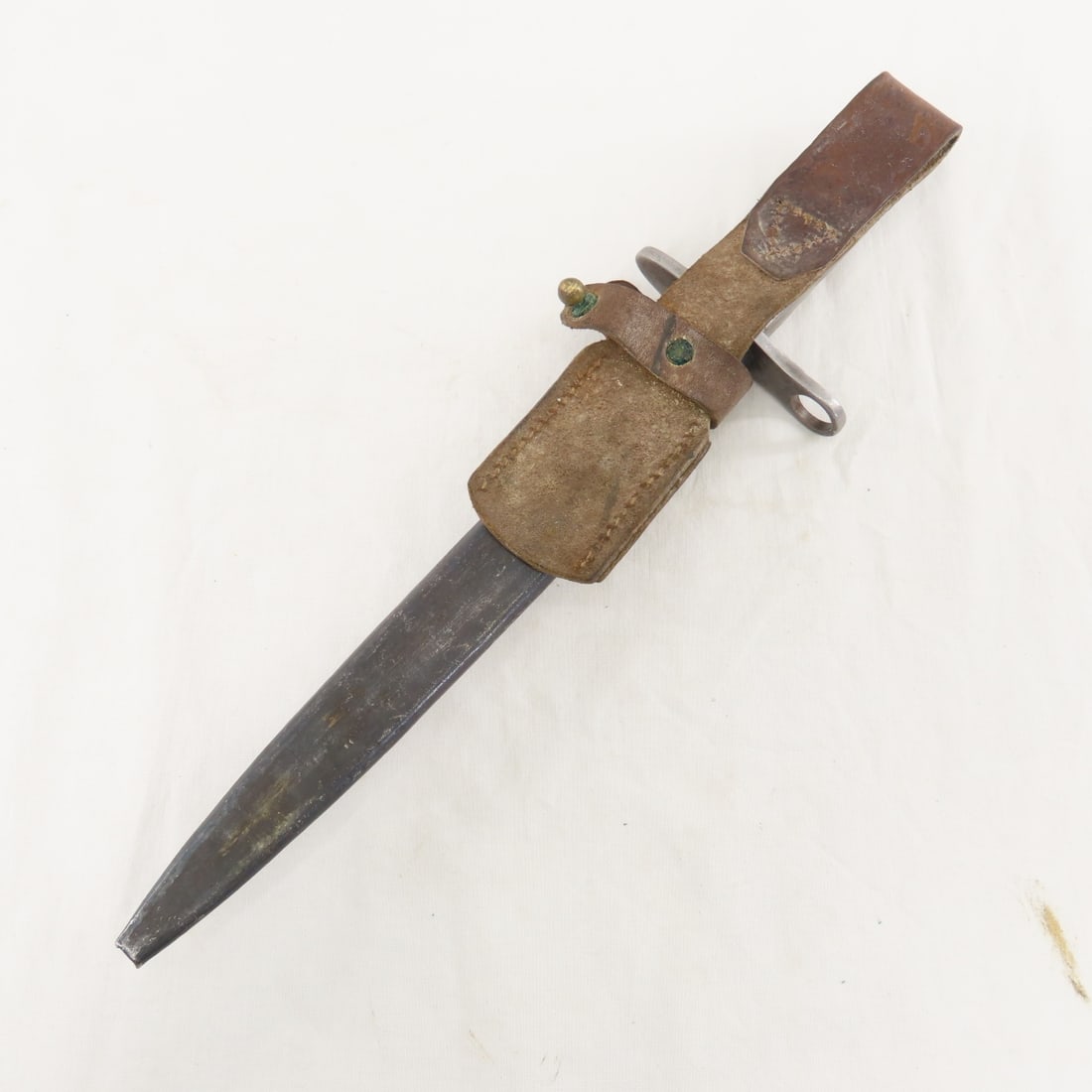 Turkish Mauser Bayonet with all Steel Grips - 12
