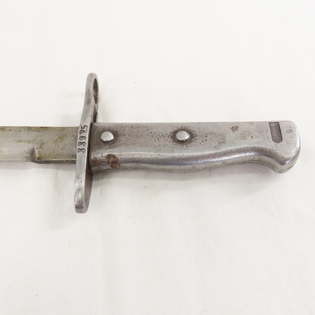 Turkish Mauser Bayonet with all Steel Grips - 8