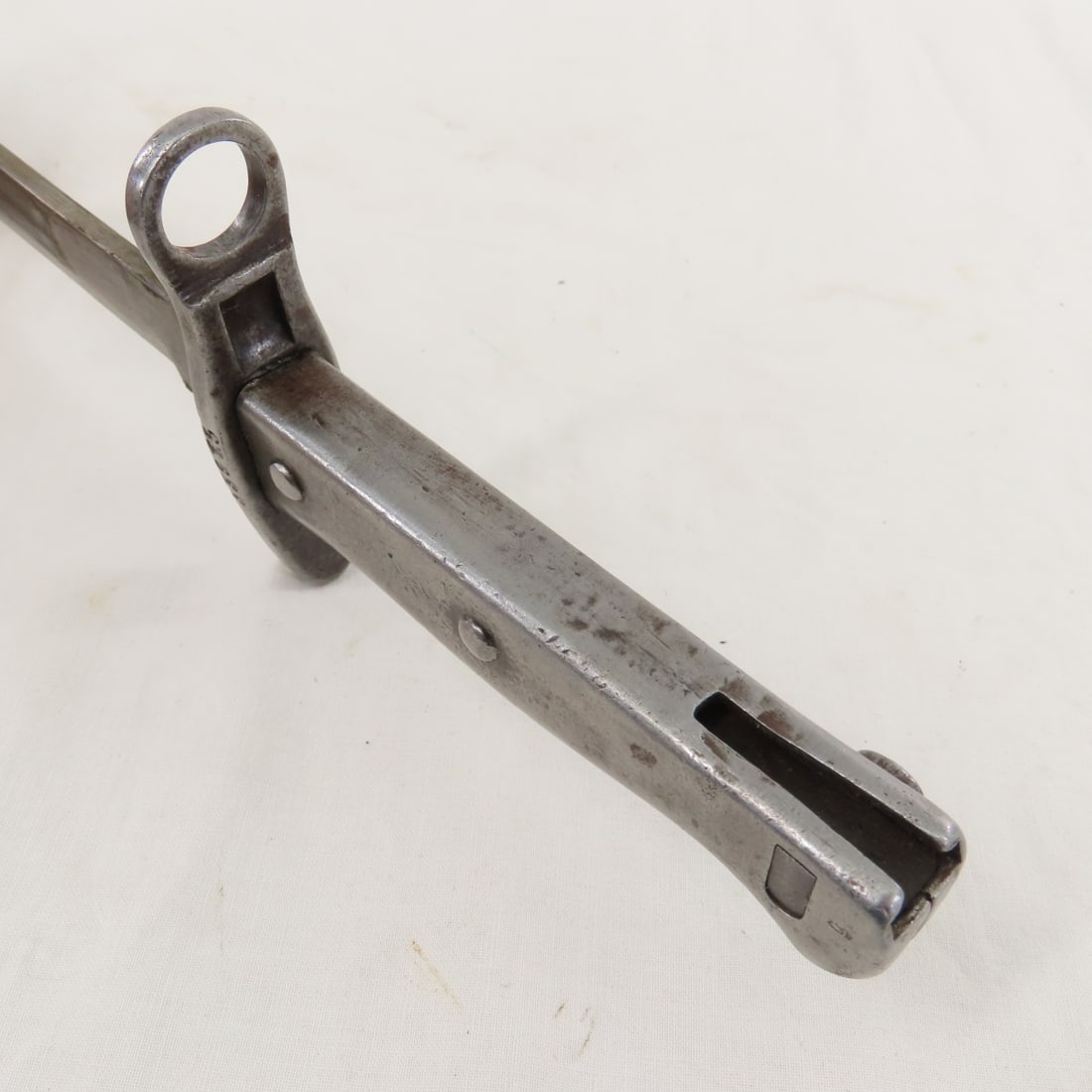 Turkish Mauser Bayonet with all Steel Grips - 9