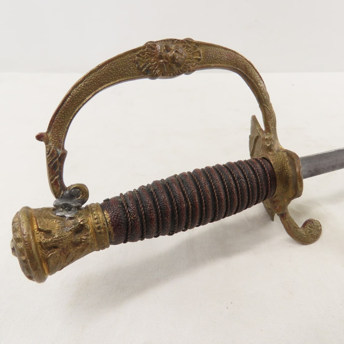 Civil War Era Child's Cadet Sword & Scabbard - 9
