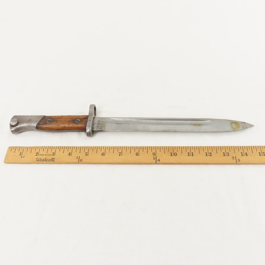Spanish M1943 Mauser Bayonet with Scabbard & Frog - 3