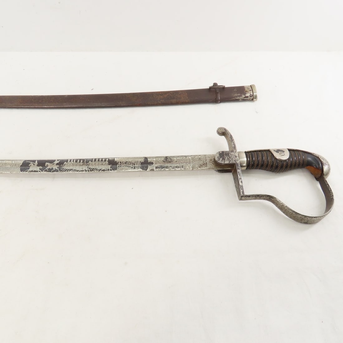 German 10th Reiter Cavalry Regt Officer's Sword - 7