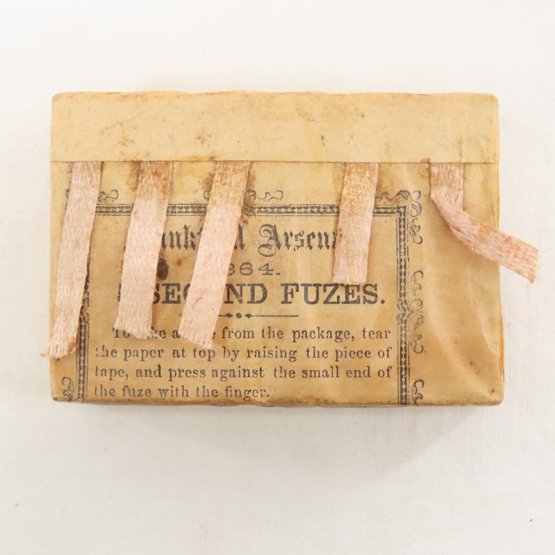 Civil War Fuzes, Minnie Balls, Cartridges & More - 2