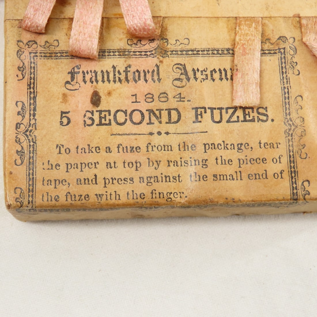 Civil War Fuzes, Minnie Balls, Cartridges & More - 6