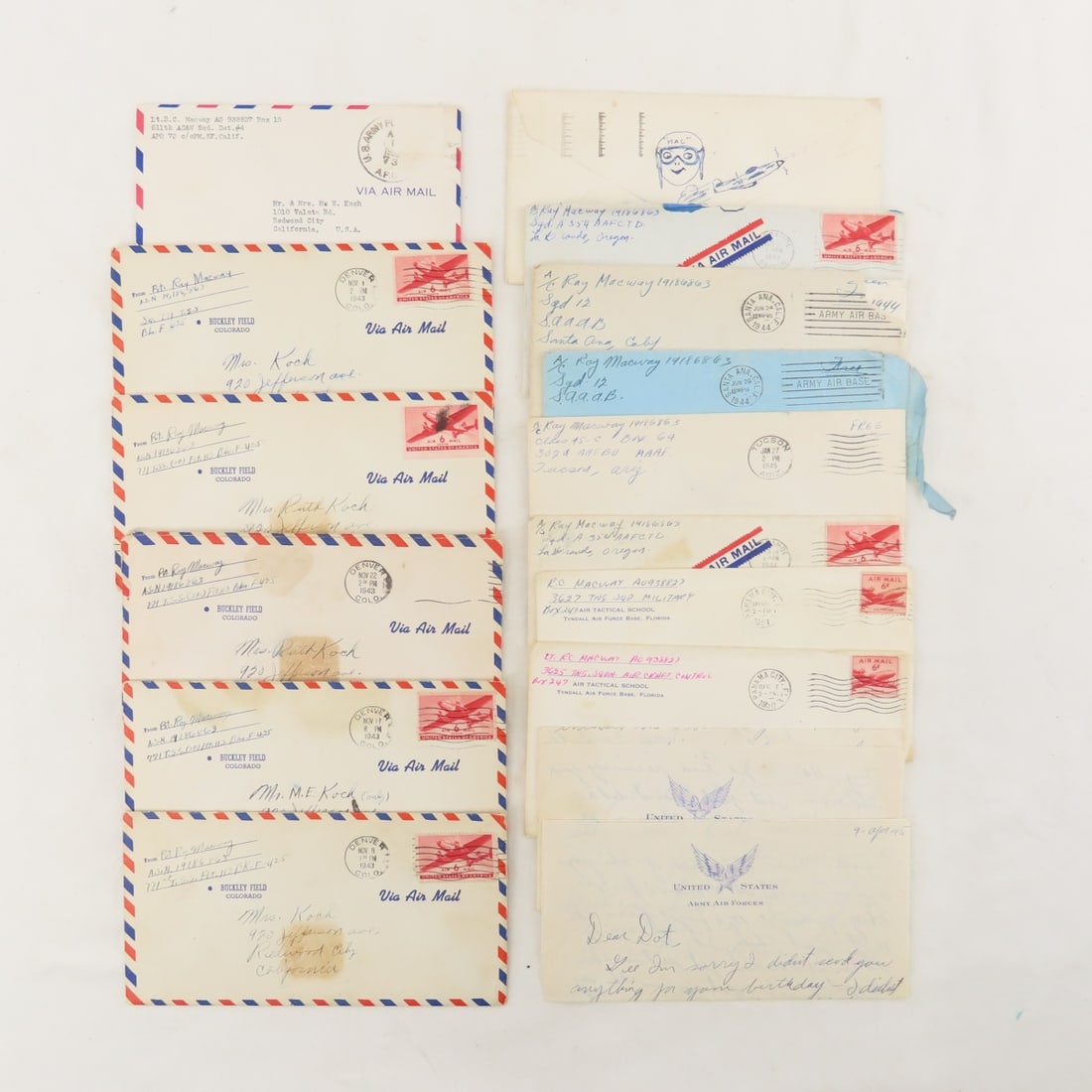 WWII Soldier Letters Home - 6