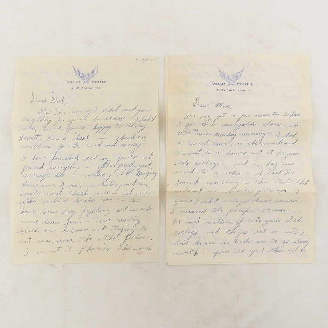 WWII Soldier Letters Home - 7