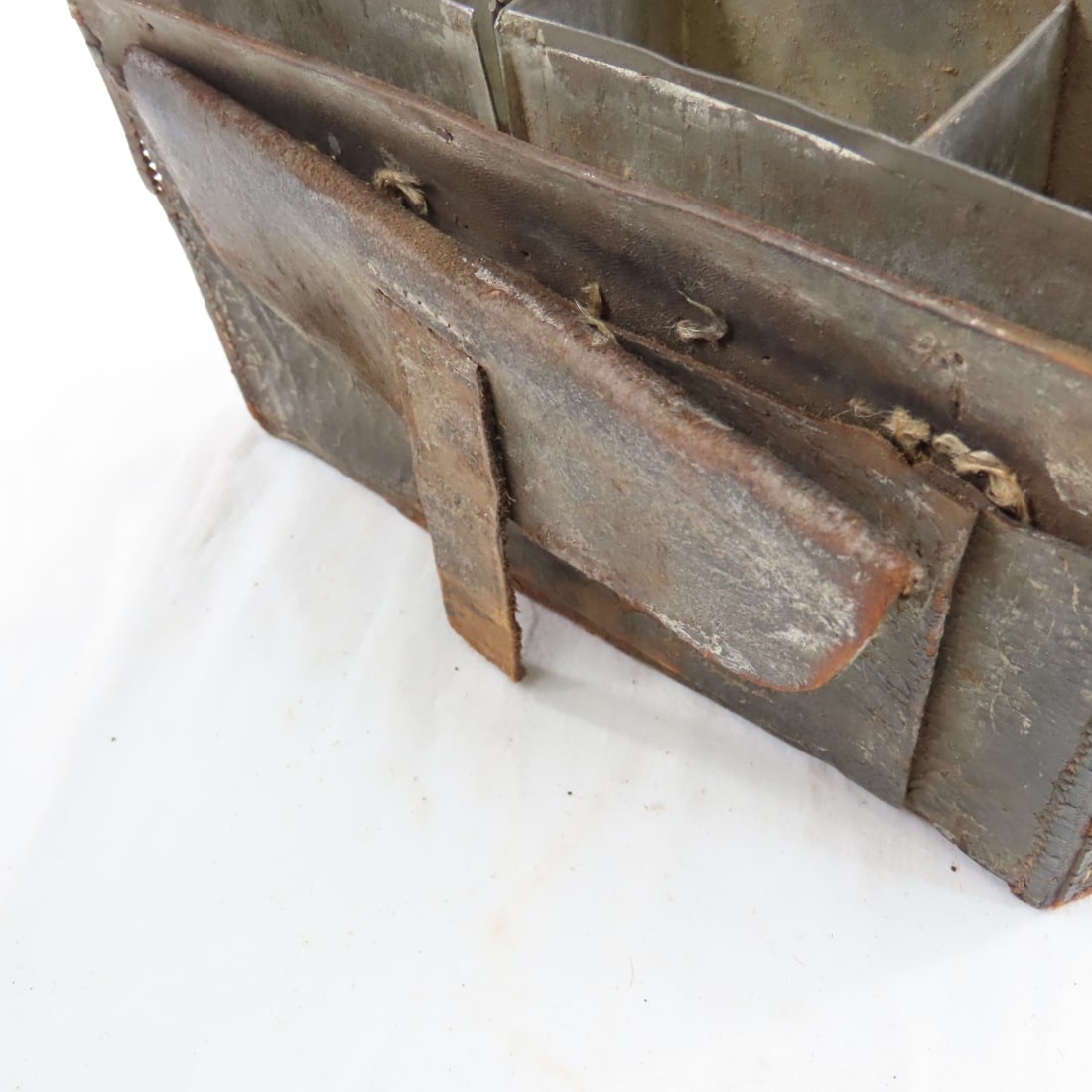 Civil War US Leather Cartridge Pouch & Flask - 14