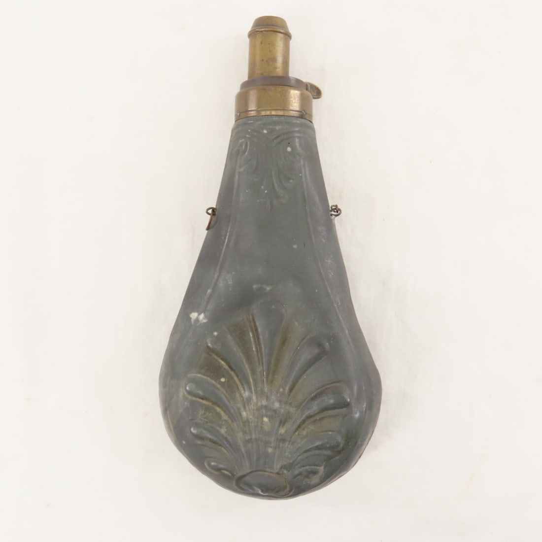 Civil War US Leather Cartridge Pouch & Flask - 15
