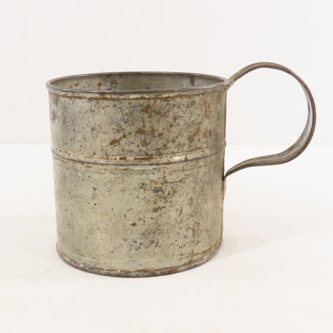 Civil War Mess Cup & Bone Handle Cutlery - 3