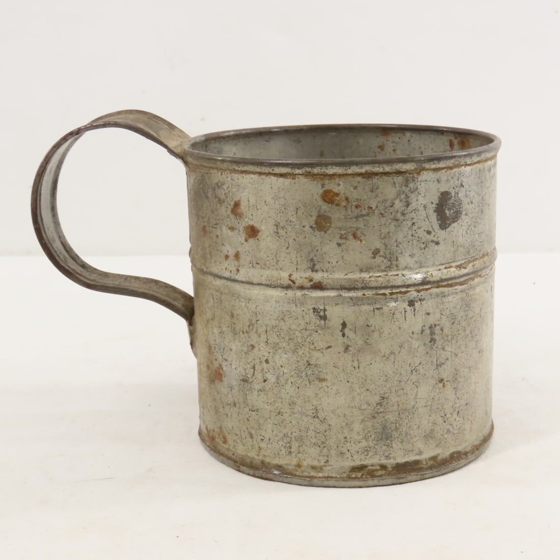 Civil War Mess Cup & Bone Handle Cutlery - 5