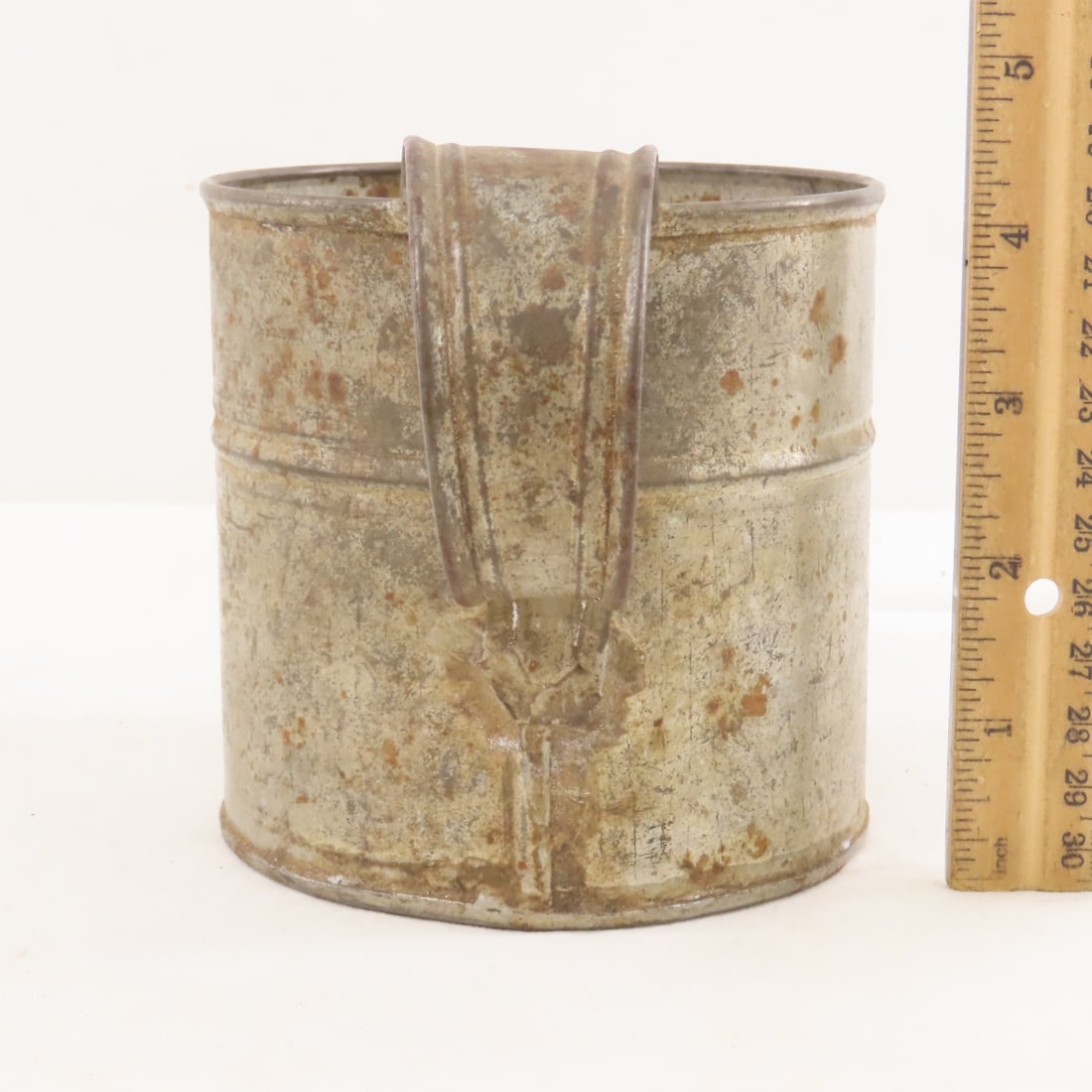 Civil War Mess Cup & Bone Handle Cutlery - 6