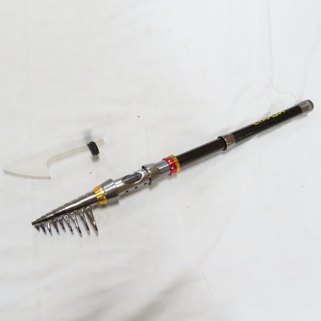 7 Vintage & Modern Travel Fishing Rods - 11