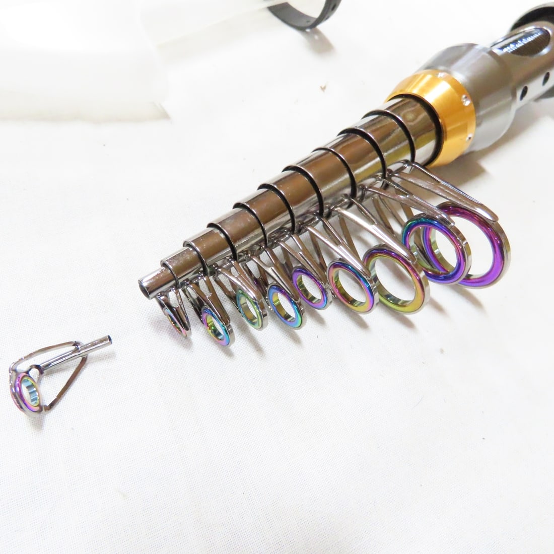 7 Vintage & Modern Travel Fishing Rods - 12