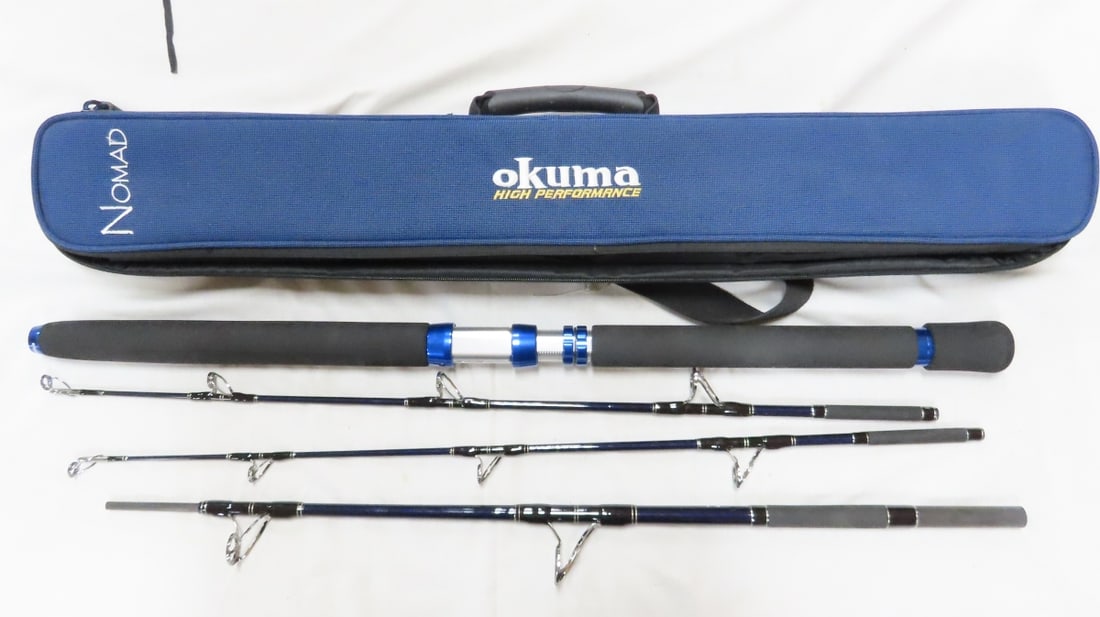 7 Vintage & Modern Travel Fishing Rods - 2