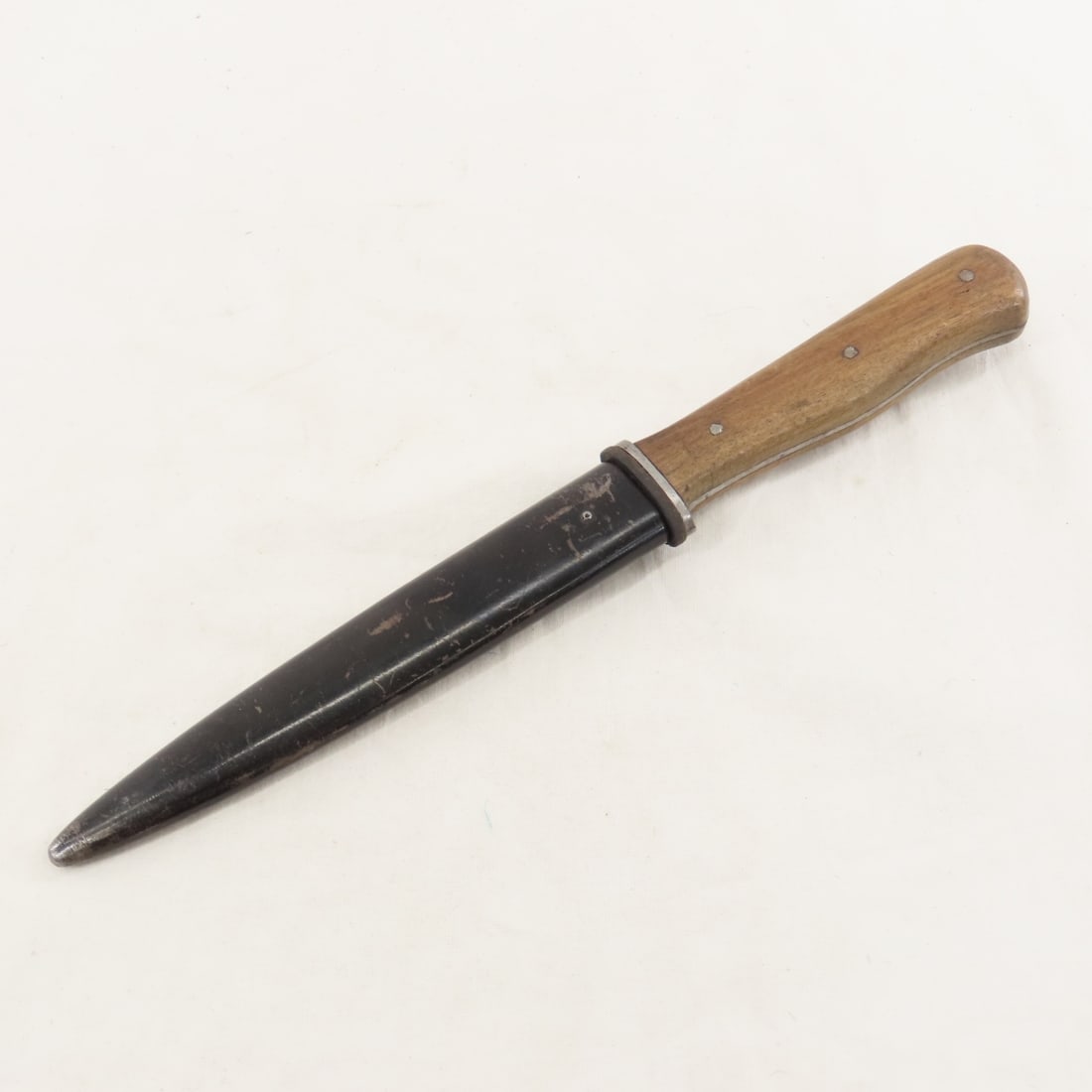 WWII German Boot Knife with Scabbard - 10