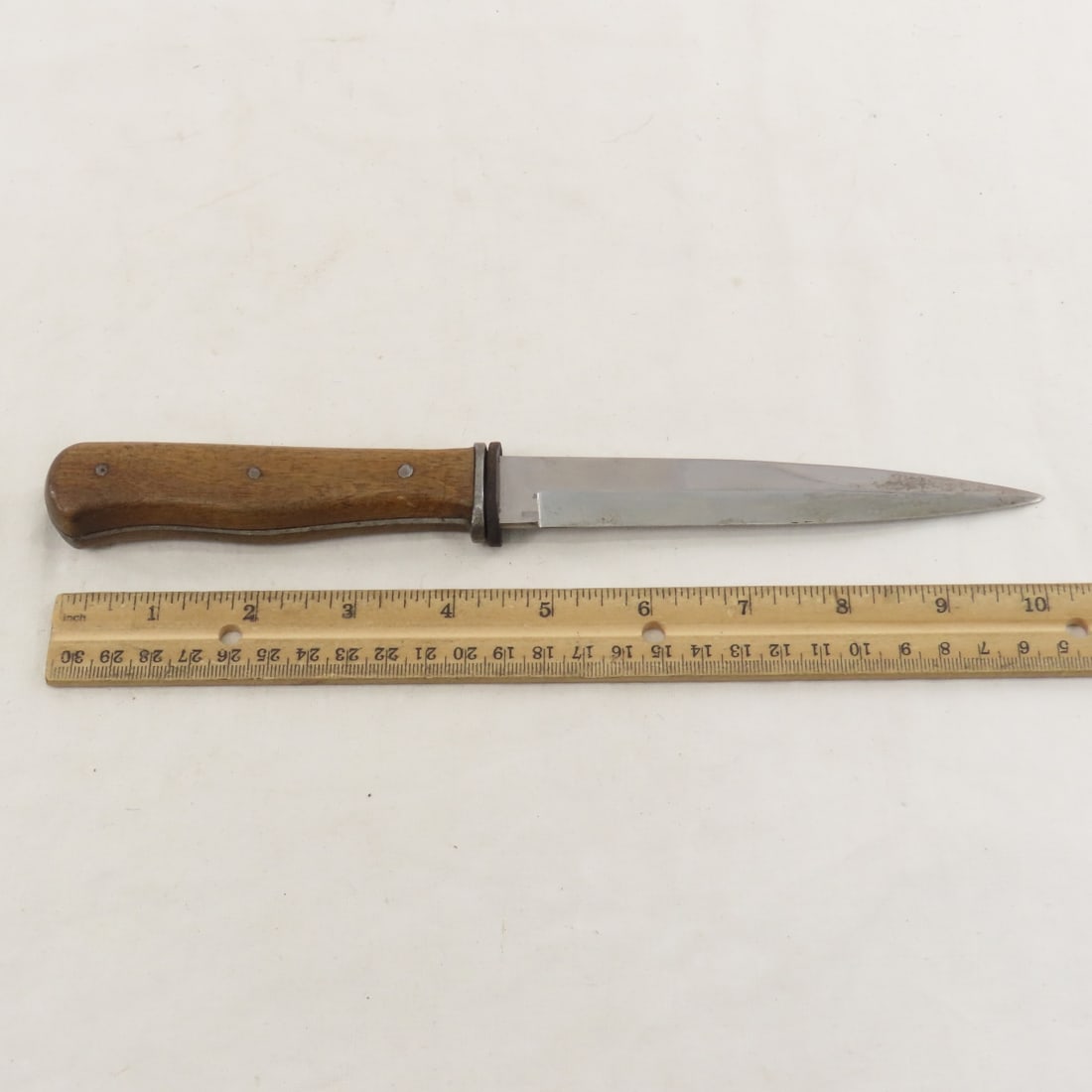 WWII German Boot Knife with Scabbard - 3