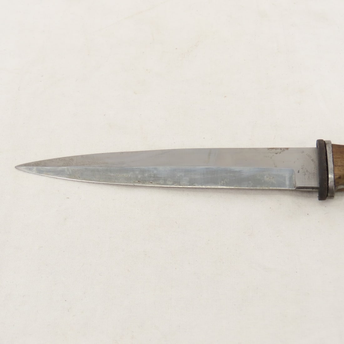 WWII German Boot Knife with Scabbard - 7