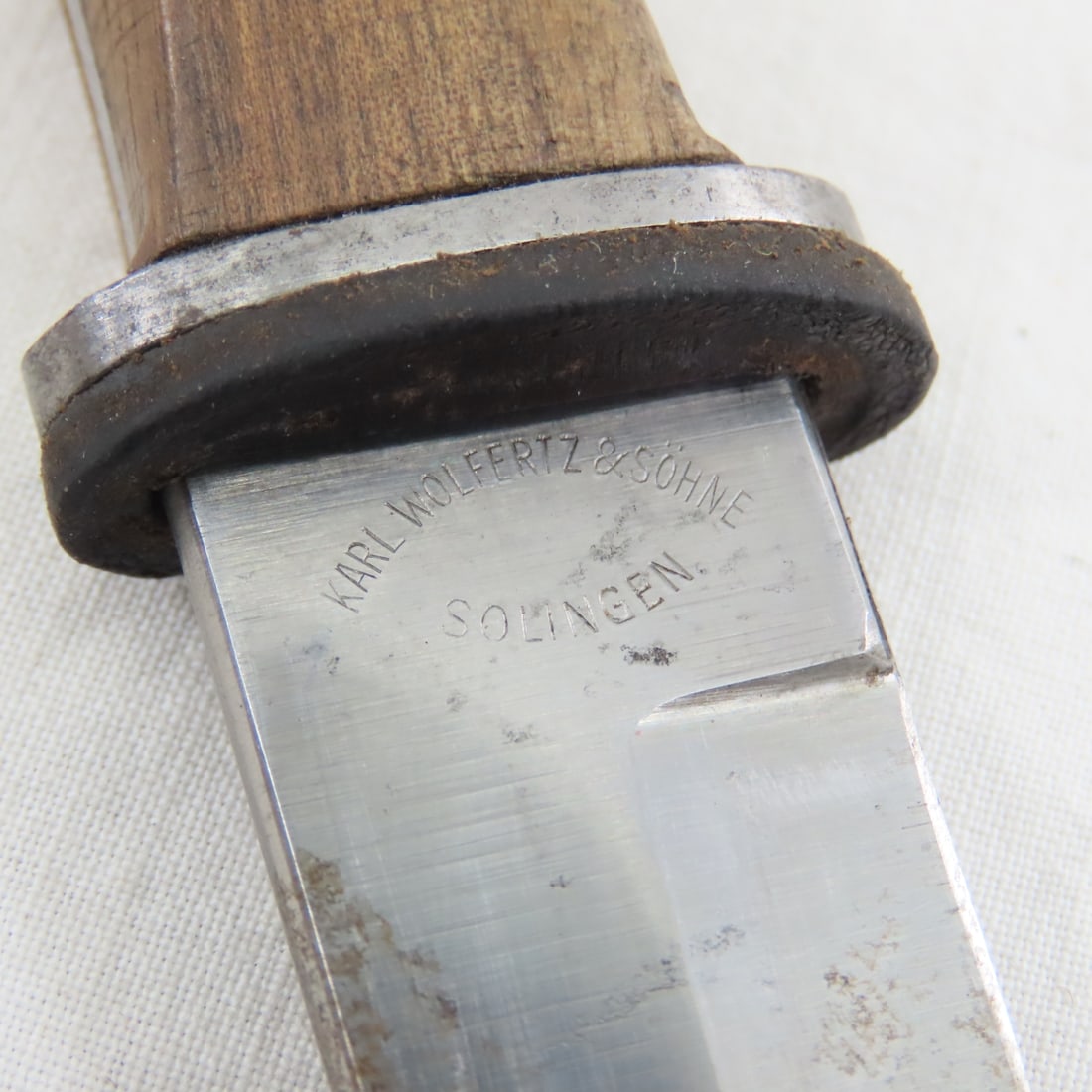 WWII German Boot Knife with Scabbard - 9