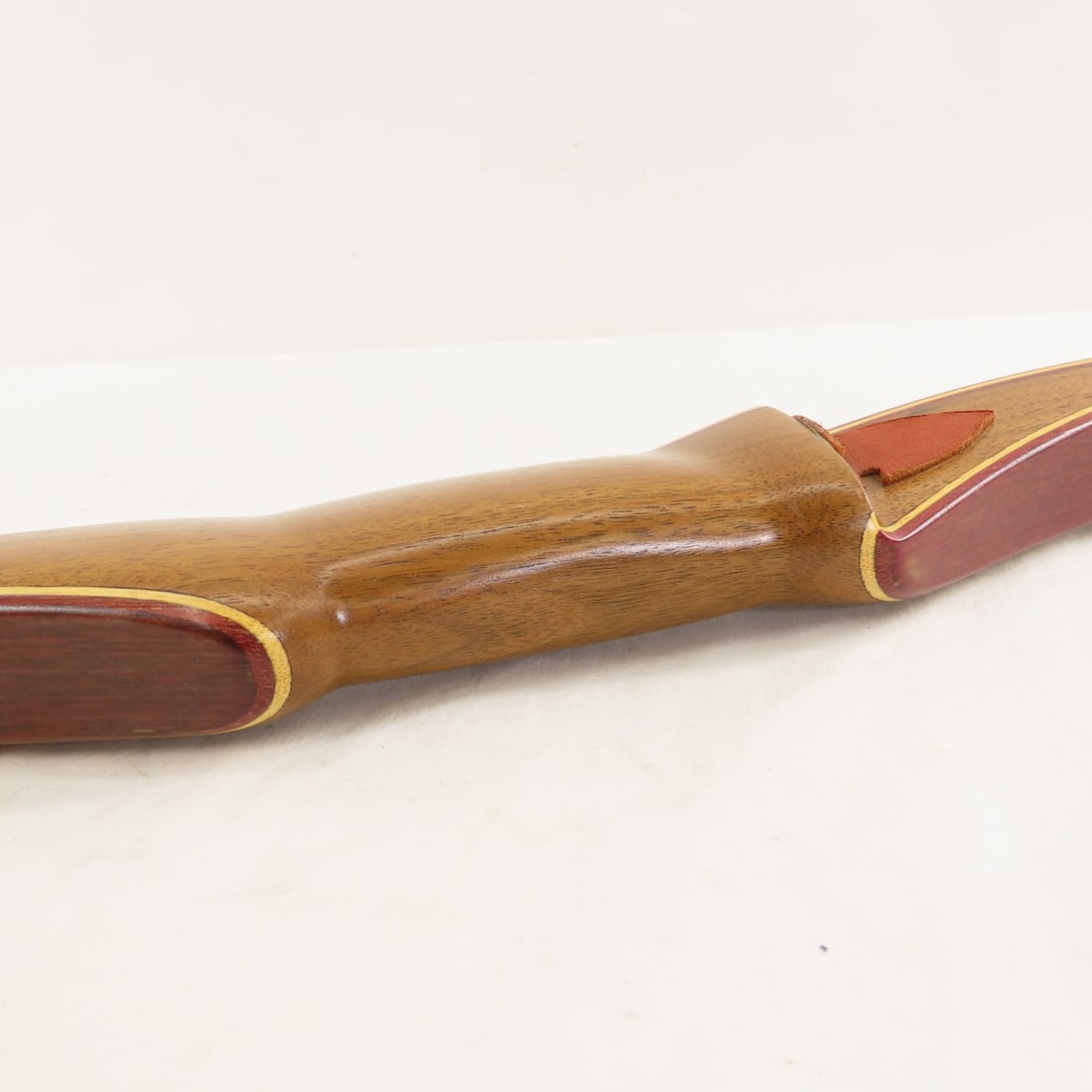 Vintage Custom Wood Longbow, Quiver & Arrows - 3