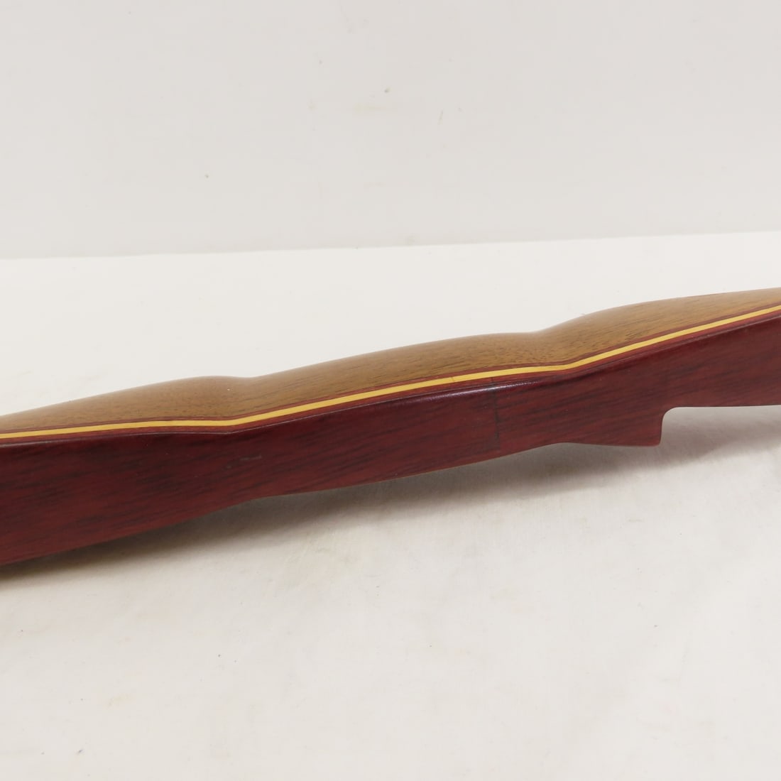 Vintage Custom Wood Longbow, Quiver & Arrows - 4