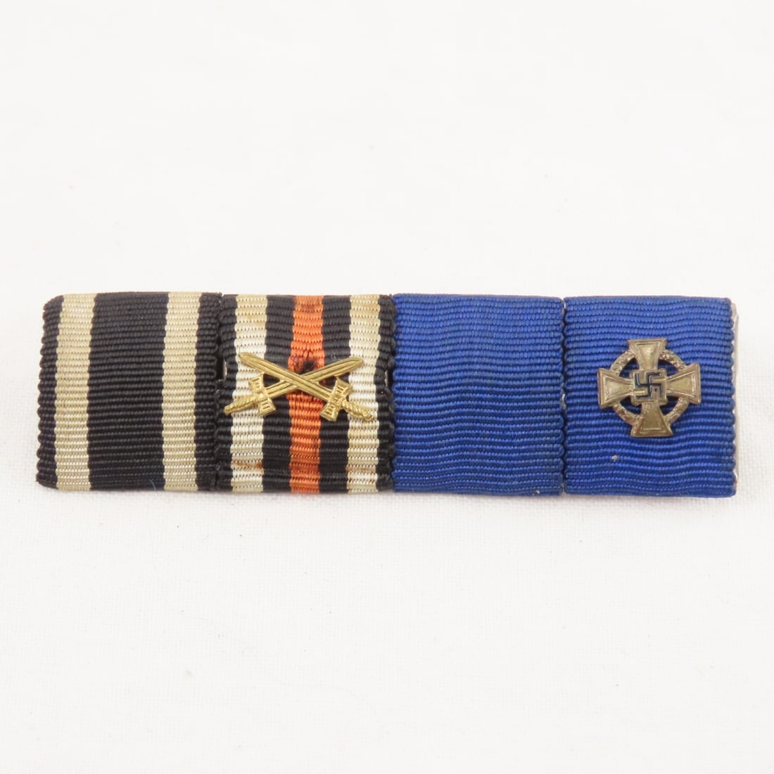 WWI German Bar w/4 Medals, 1914 Iron Cross 2nd - 12