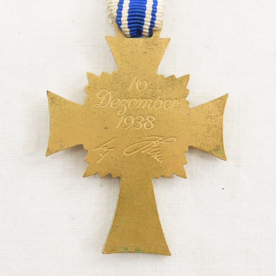 WWII German Gold, Silver, & Bronze Mothers Crosses - 7