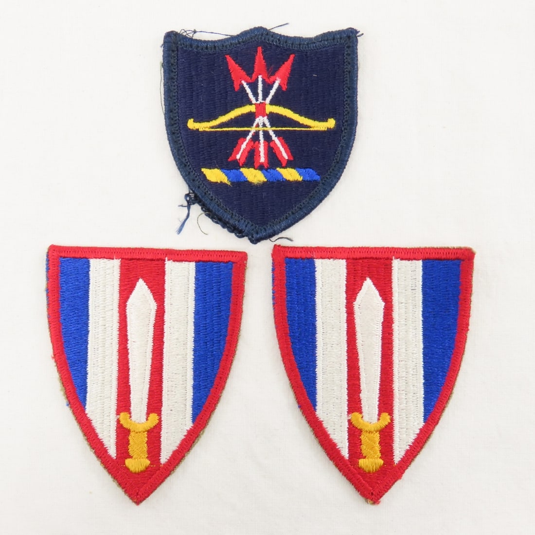 WWII US Patches, Power Squadrons Bullion Patch - 15