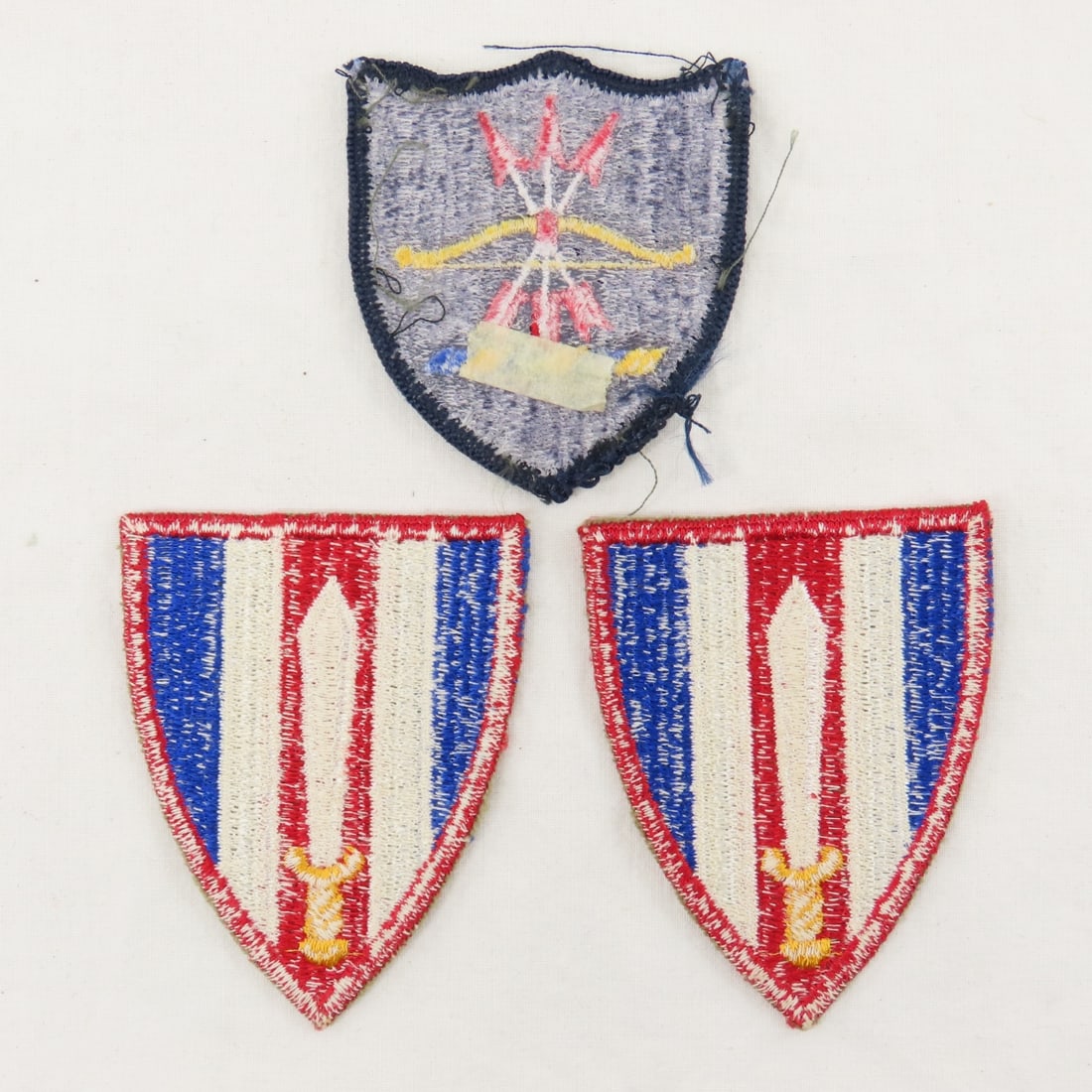 WWII US Patches, Power Squadrons Bullion Patch - 16